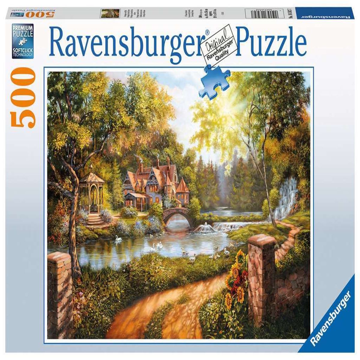 RAVENSBURGER PUZZLE 165827 NEHİR KULÜBESİ 500 PARÇA 1