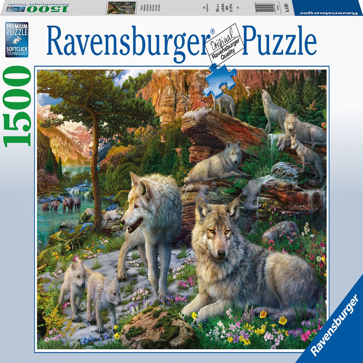RAVENSBURGER PUZZLE 165988 KURTLAR 1500 PARÇA 1
