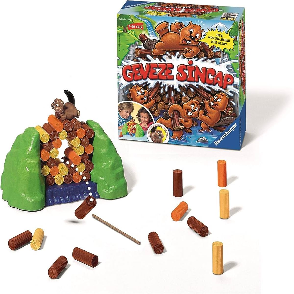 RAVENSBURGER GEVEZE SİNCAP 221479 KUTU OYUNU 4+YAŞ 1