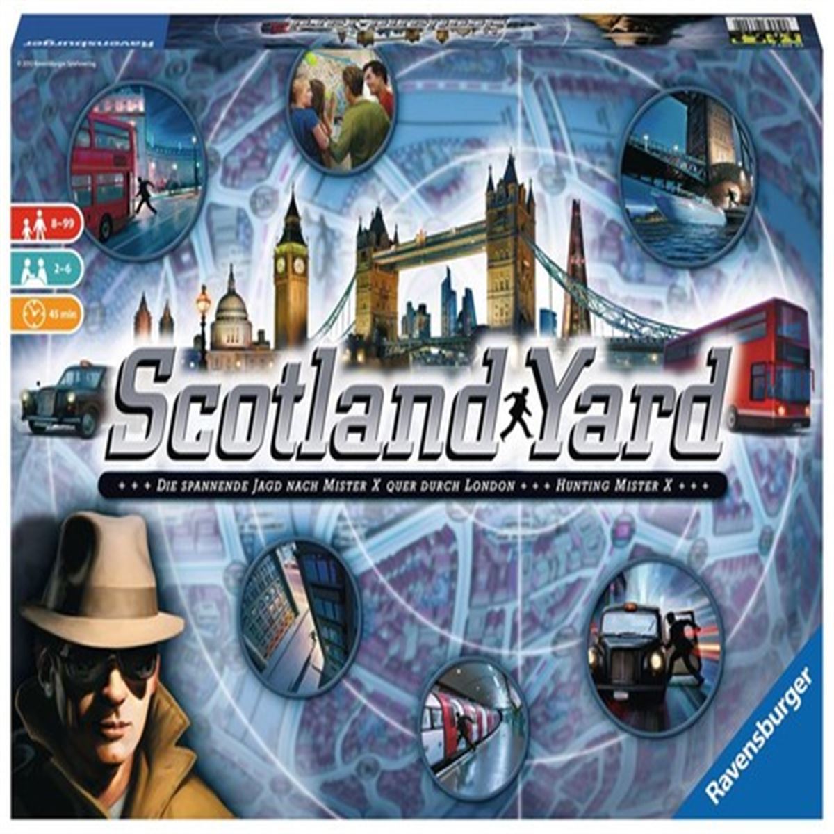 RAVENSBURGER SCOTLAND YARD 267804 KUTU OYUNU 8+ 1