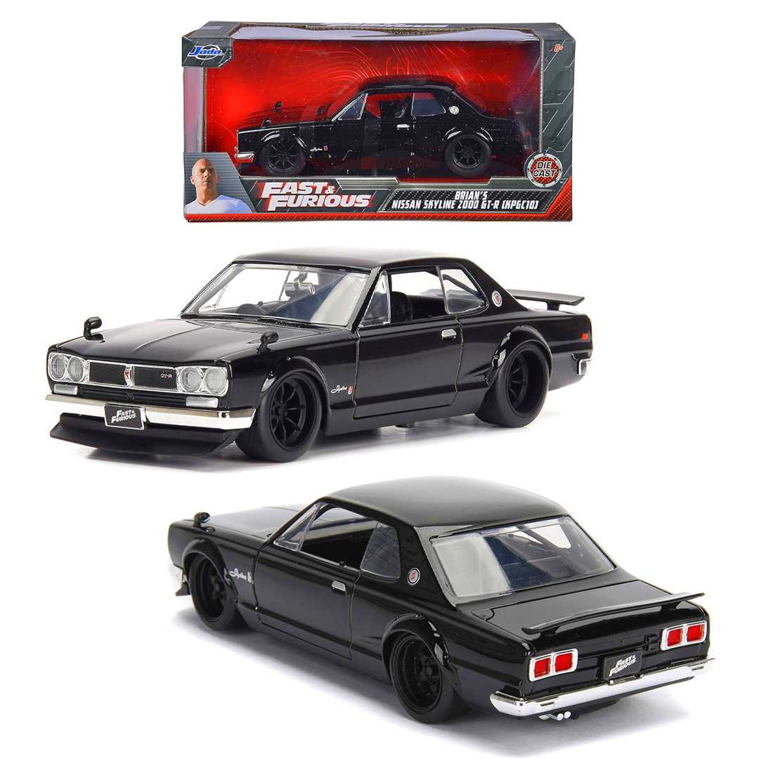SİMBA JADA FAST FURİOUS 3203004 NİSSAN SKYLİNE DİE CAST METAL ARABA 1:24 8+ 1