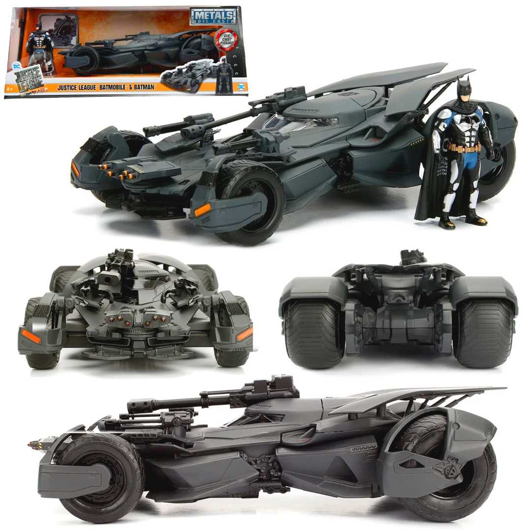 SİMBA JADA 3215000 BATMAN JUSTİCE LEAGUE BATMOBİLE DİE CAST FİGÜR METAL ARABA 1:24 8+ 1