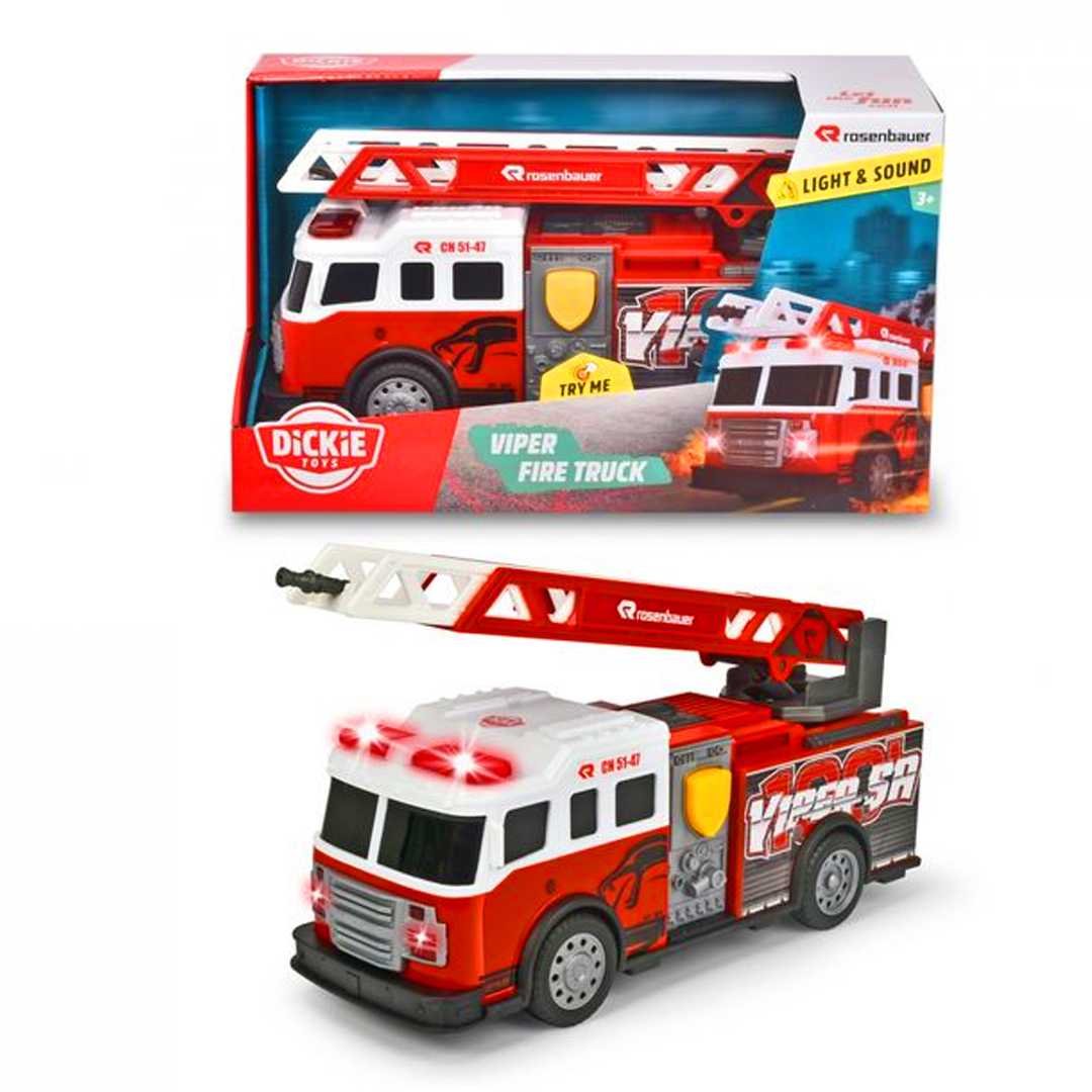 SİMBA DİCKİE 3714019 VİPER FİRE TRUCK SESLİ IŞIKLI 3+ 1