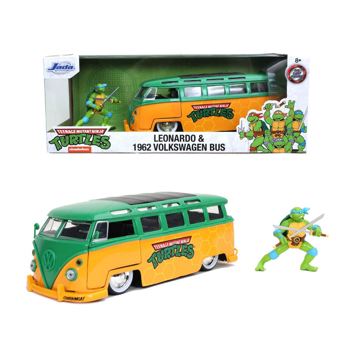 SIMBA JADA 3285000 TURTLES LEONARDO 1962VOLKSWAGEN BUS 1