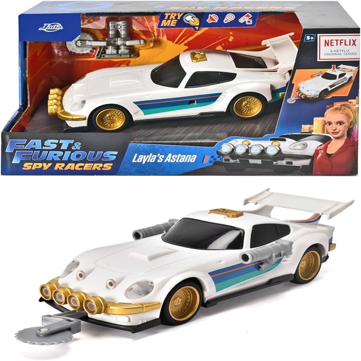 SİMBA JADA 320 3001 SPY RACERS ASTANA HOTTO 1:24 1