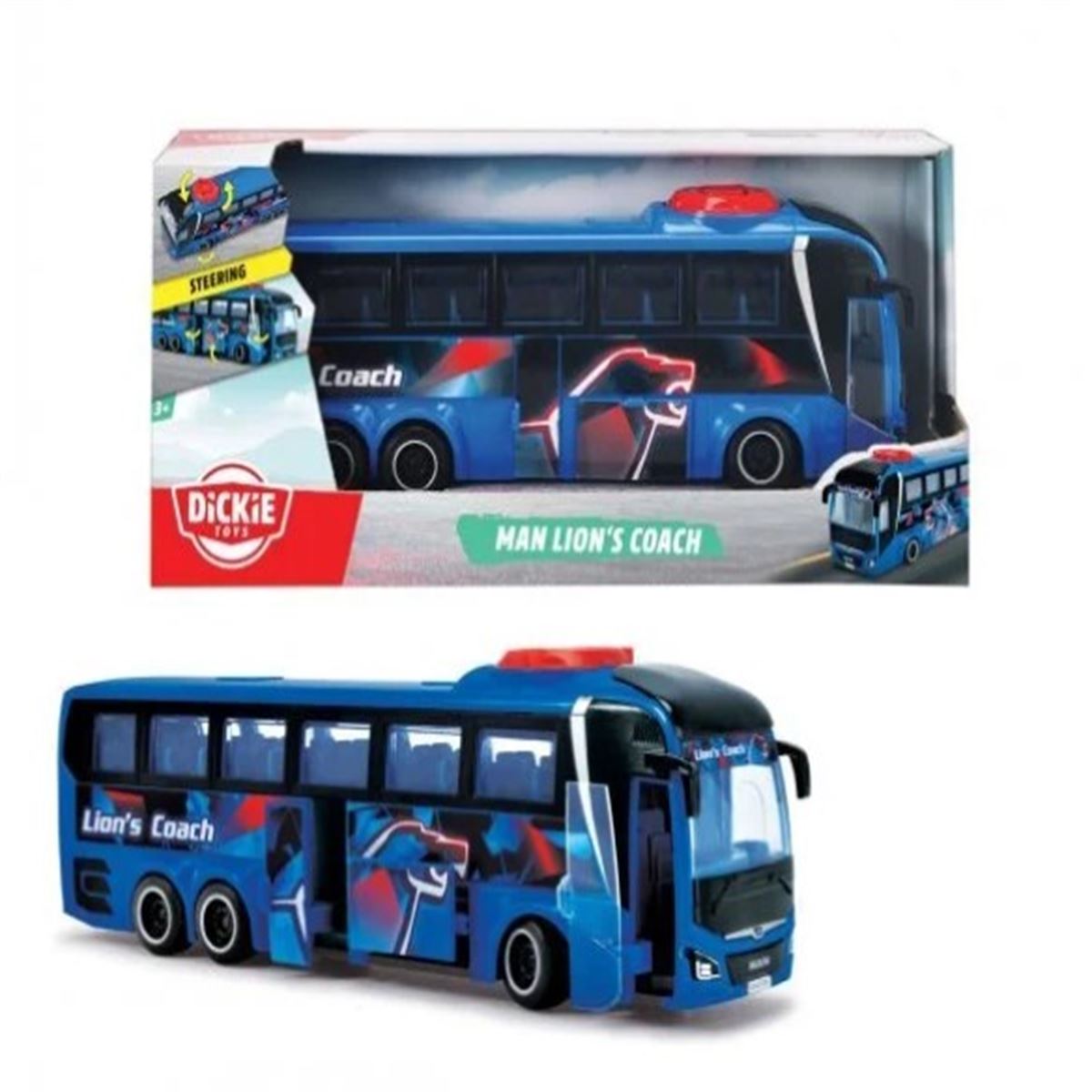 DİCKİE TOYS MAN ASLAN COACH 3744017 ASLAN KOÇU 3+ 1