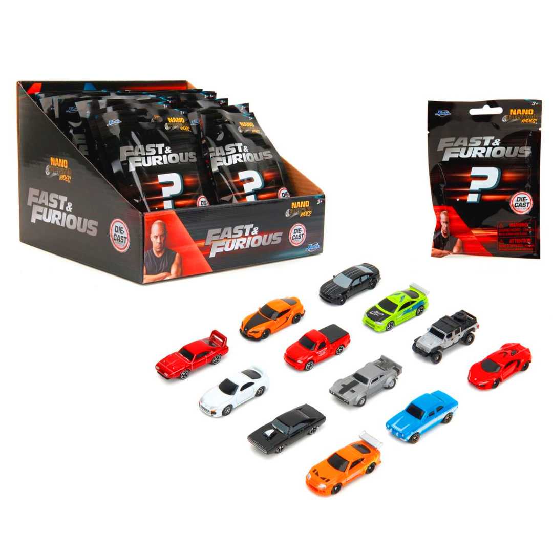 SİMBA JADA NANO HOLLWOOD RİDES 3201008 FAST FURİOUS BLİND MODEL ARAÇ SÜRPRİZ PAKET 24 LÜ 3+ 1
