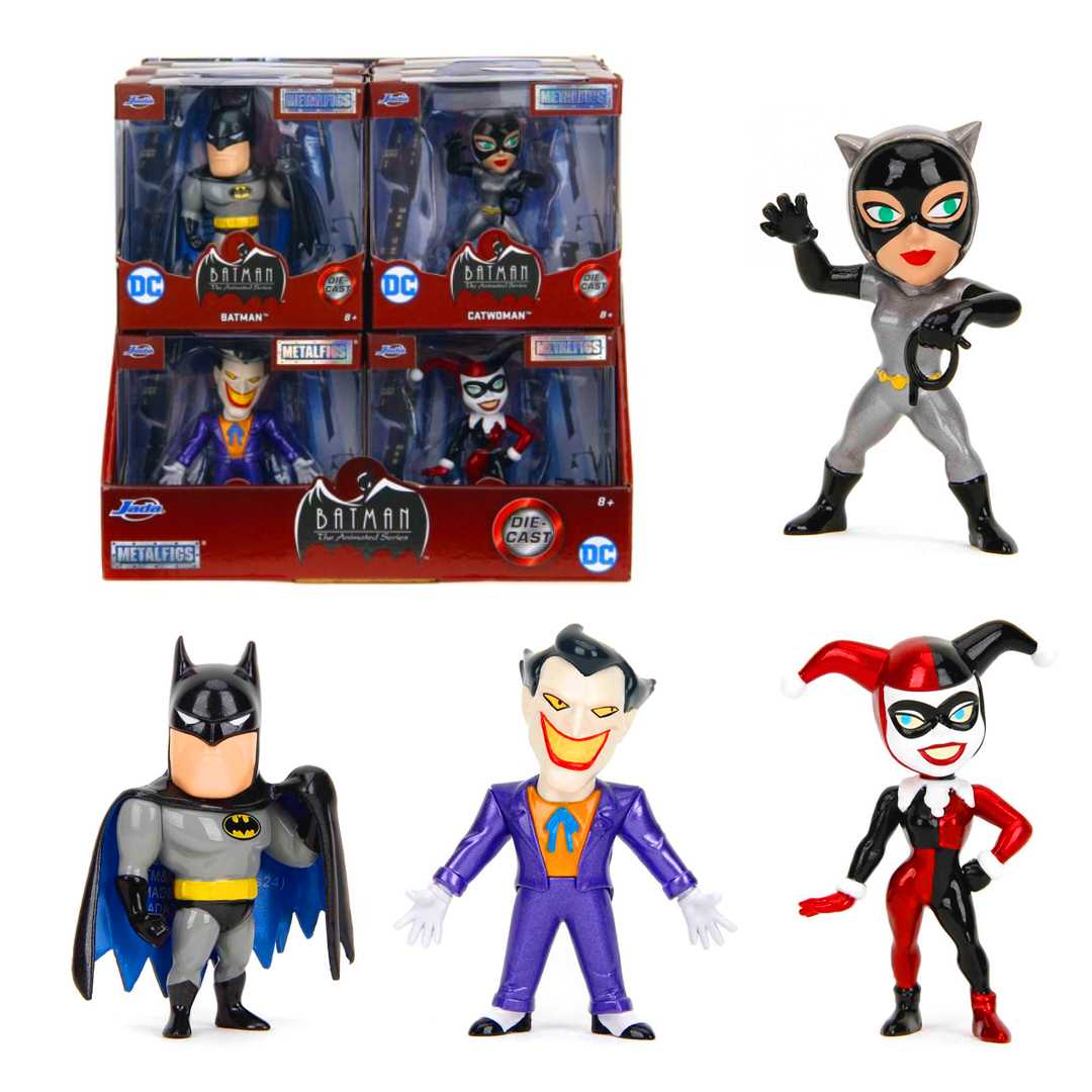 SİMBA JADA METALFİGS 3251045 DC BATMAN ANİMATED WAVE 2 DİE CAST METAL FİGÜR 6.35 CM 12 Lİ 8+ 1