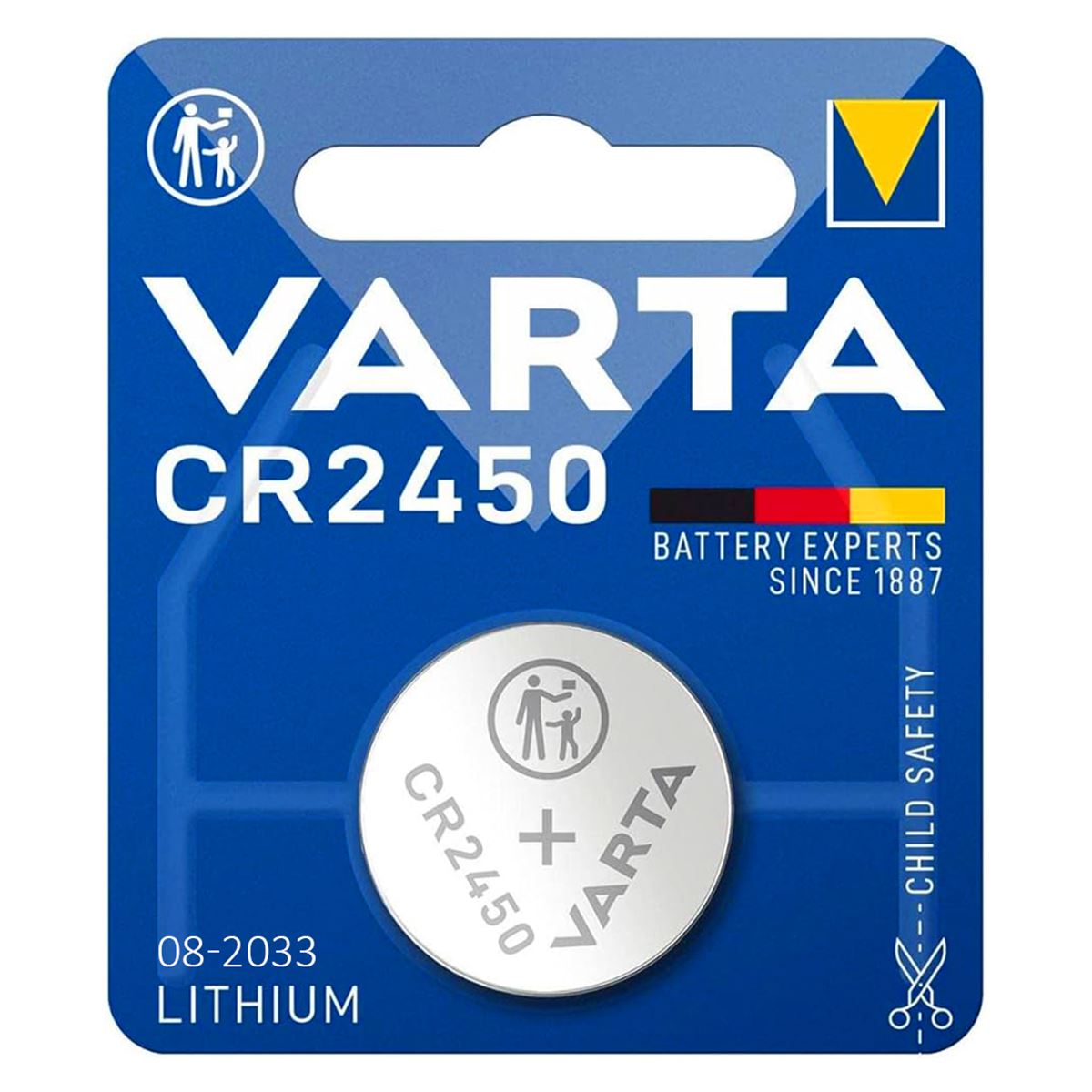 VARTA SAAT PİLİ CR 2450 3V TEKLİ LİTHİUM 1