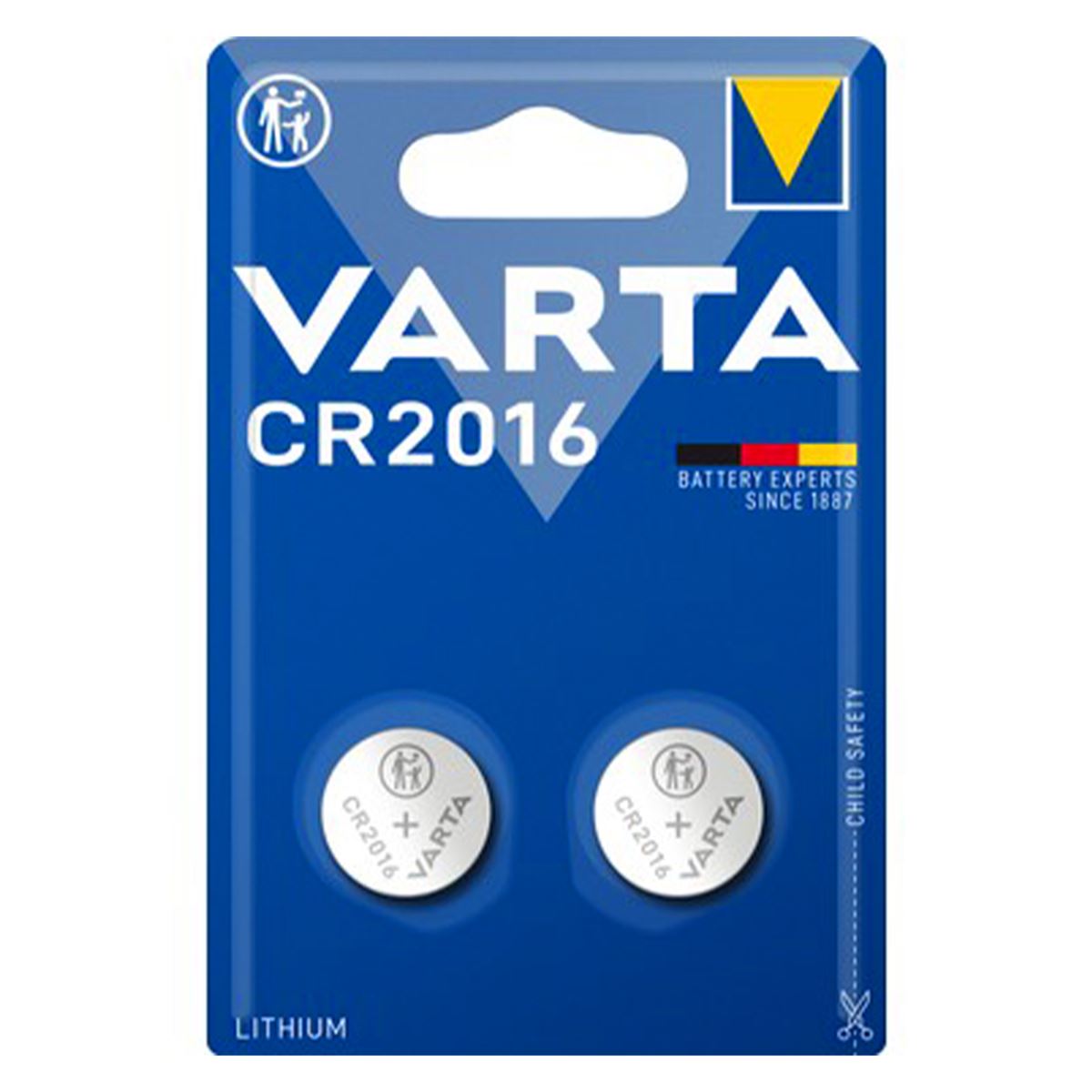 VARTA SAAT PİLİ CR 2016 3V 2 Lİ LİTHİUM 1