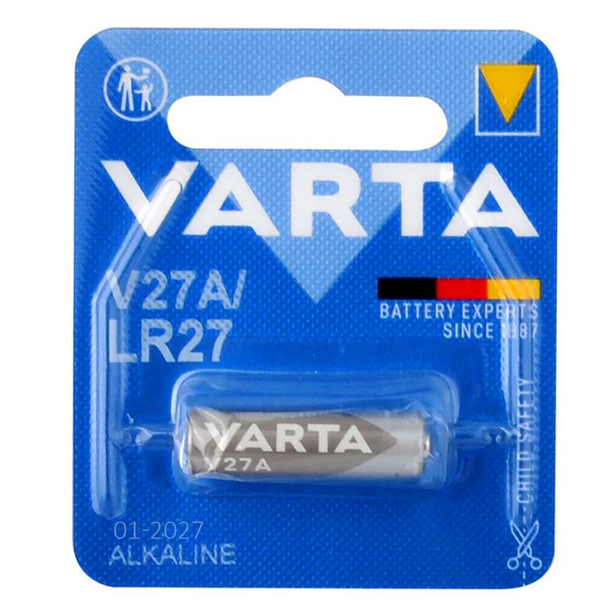 VARTA PİL V27A - LR27 12V TEKLİ ALKALİNE 1