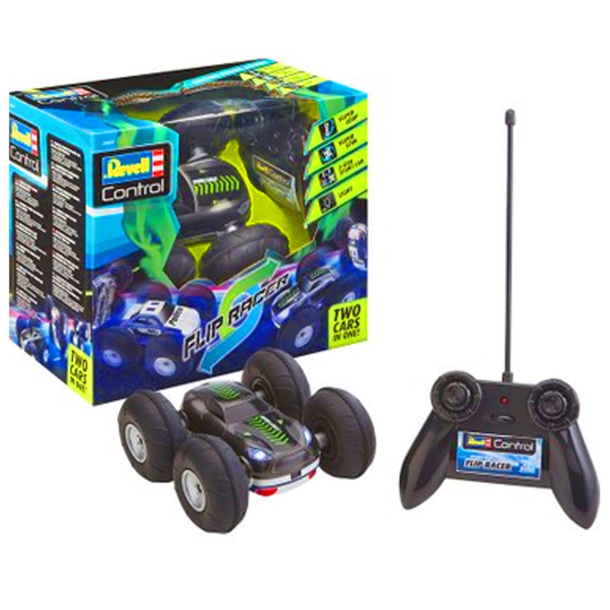 REVELL KUMANDALI ARABA 24634 FLİP RACER 2İN1 IŞIKLI 8+ 1