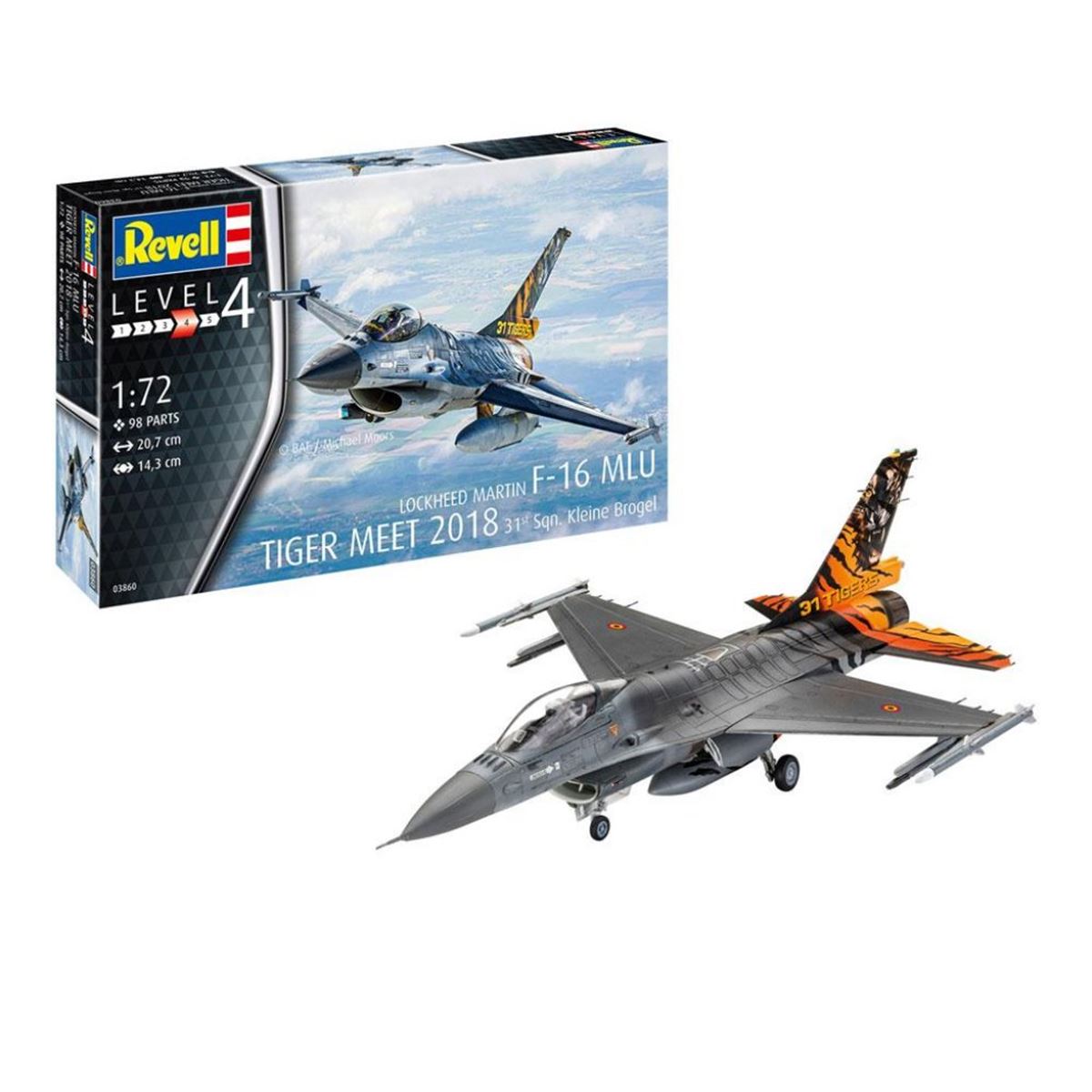 REVELL 63860 F-16 KLEINE BROGEL 1