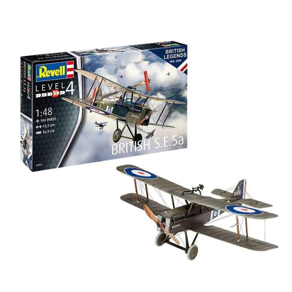 REVELL 63907 BRİTISH SE5A 1