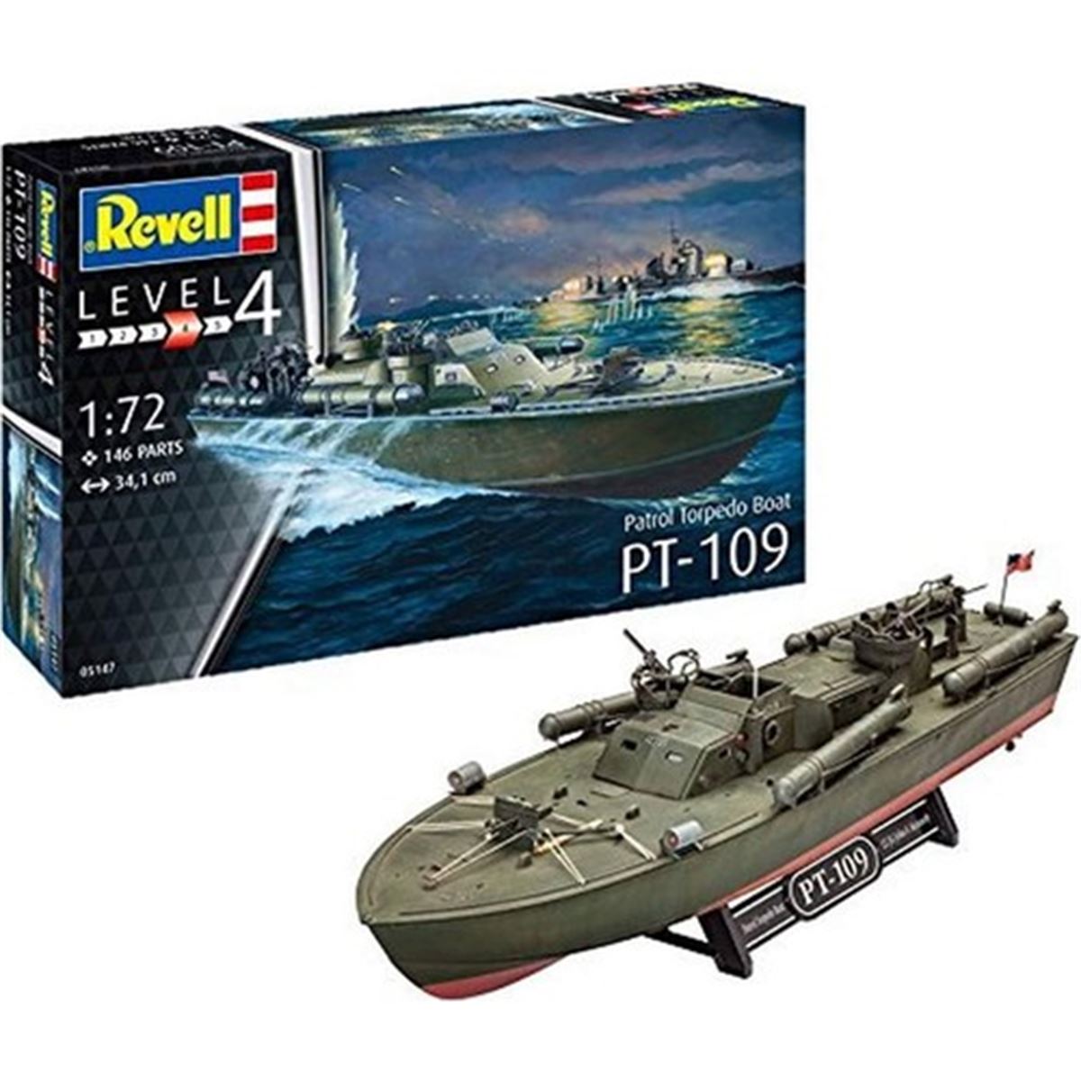 REVELL 65147 PATROL TORPEDO BOAT PT-109 1