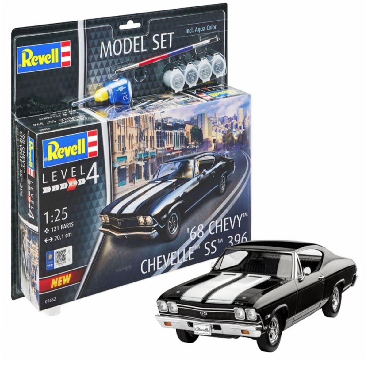 REVELL OYUNCAK 67662 68 CHEVY CHEVELLE SS 396 1