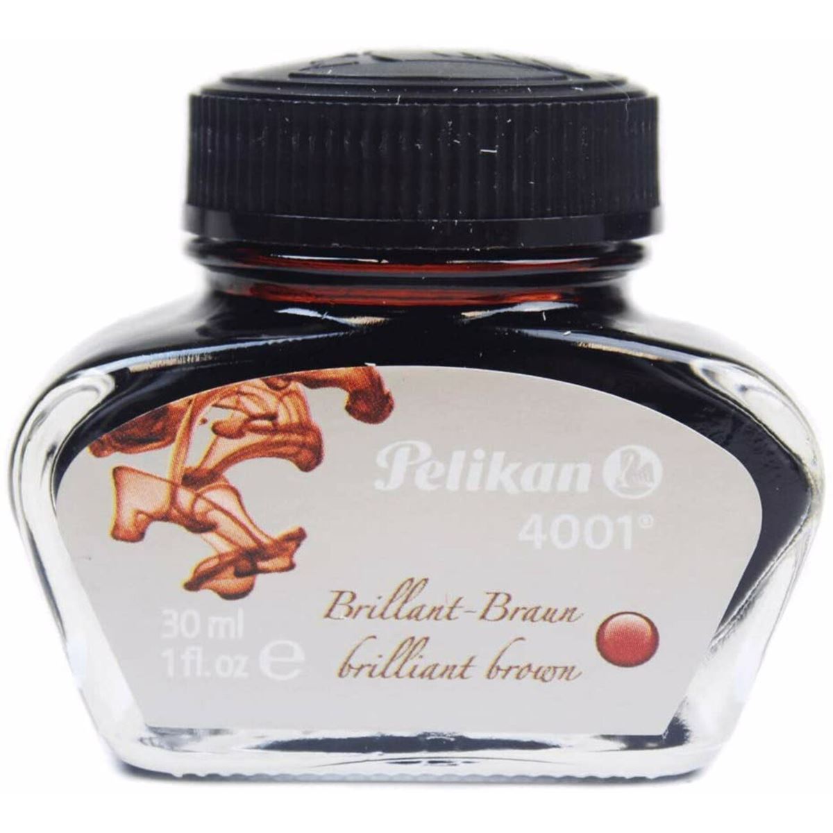 PELİKAN YAZI MÜREKKEBİ KAHVERENGİ 30 ML 6 LI 4001 - 311902 1