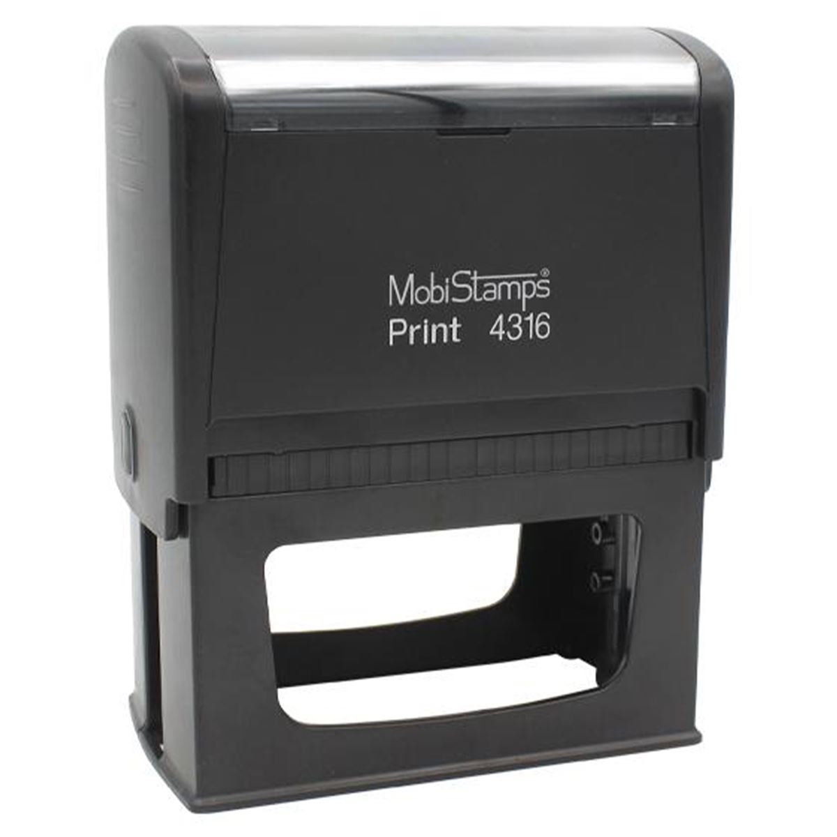 MOBİSTAMPS KAŞE 4316 MAVİ KEÇE 48x90 MM 1