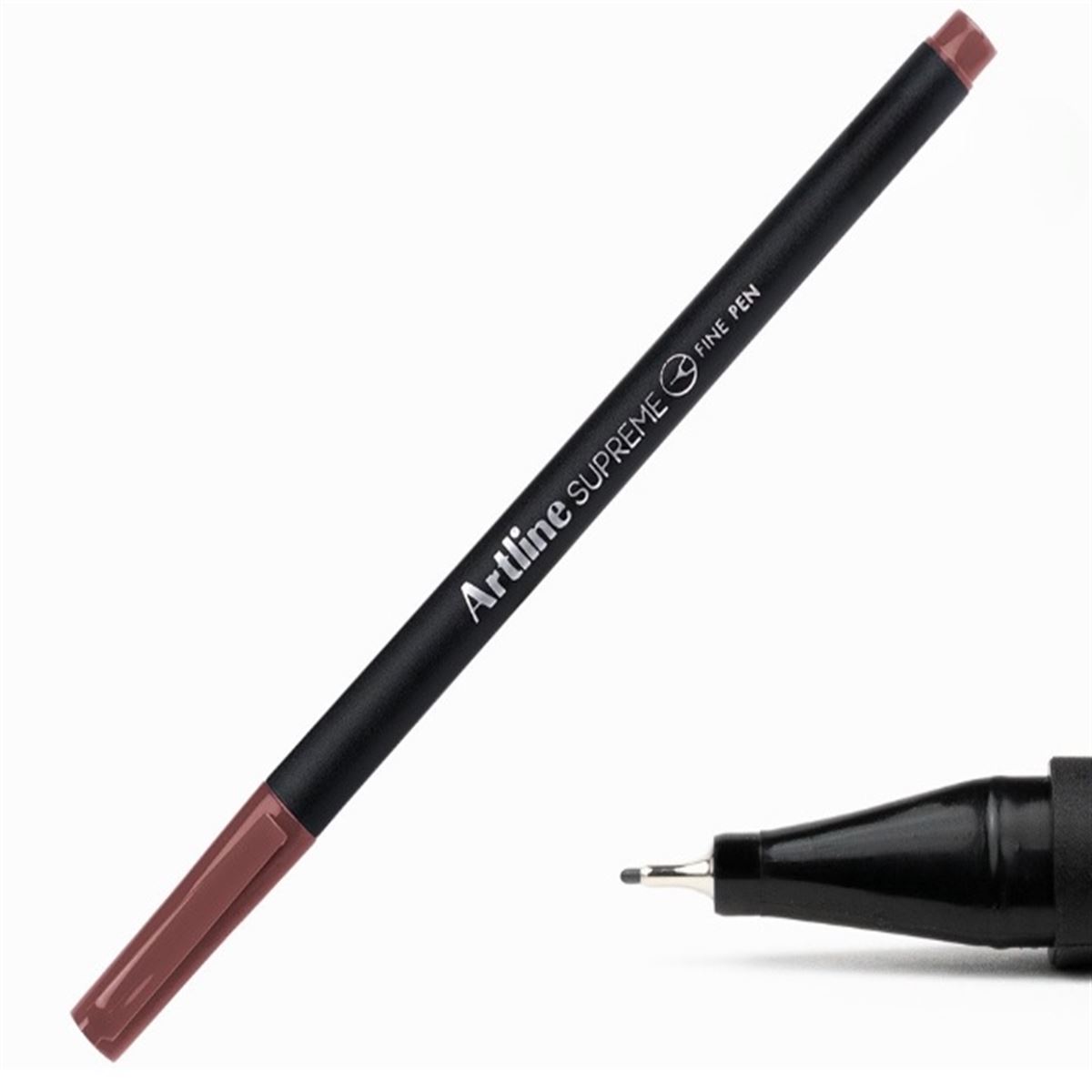 ARTLİNE SUPREME FİNELİNER KALEM 200 KAHVERENGİ 0.4 12 Lİ 1