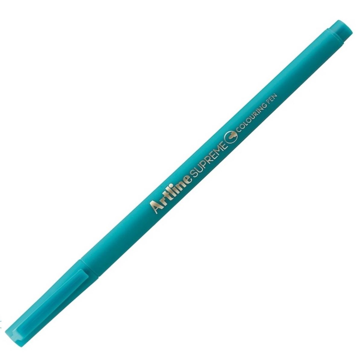 ARTLİNE SUPREME COLOURİNG KEÇE UÇLU KALEM 210 TURKUAZ 0.6 12 Lİ 1