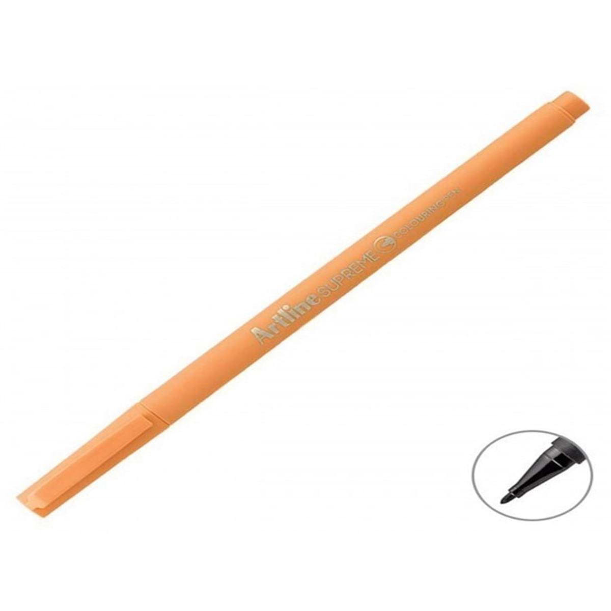 ARTLİNE SUPREME COLOURİNG KEÇE UÇLU KALEM 210 KAYISI 0.6 12 Lİ 1