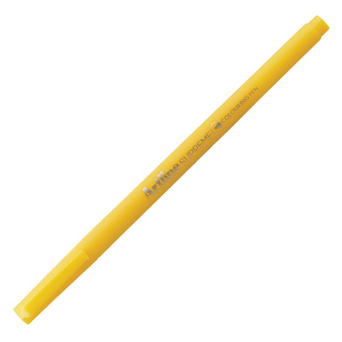 ARTLİNE SUPREME COLOURİNG KEÇE UÇLU KALEM 210 KROM SARI 0.6 12 Lİ 1