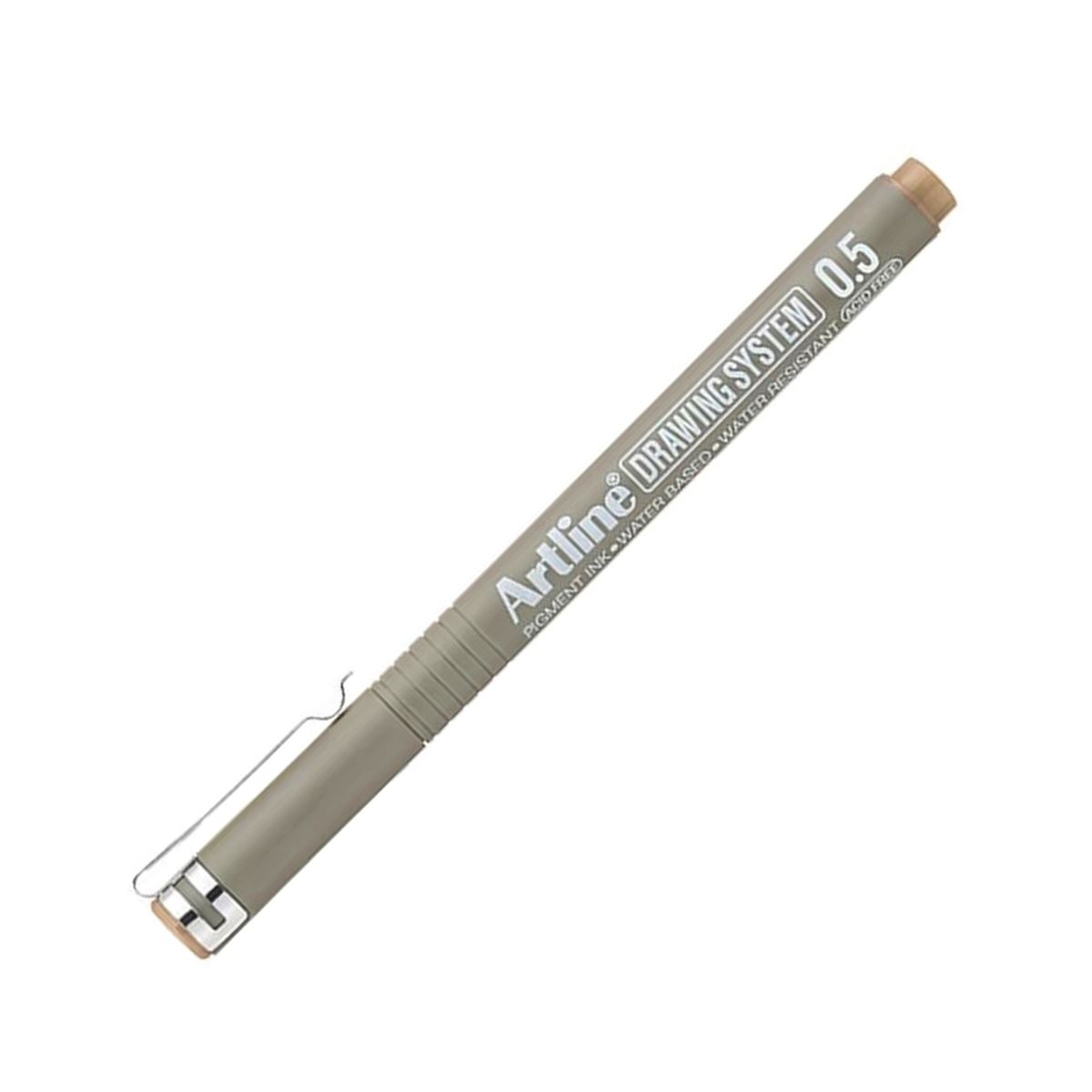 ARTLİNE ÇİZİM KALEMİ 235N PALE BROWN 0.5 MM 12 Lİ 1