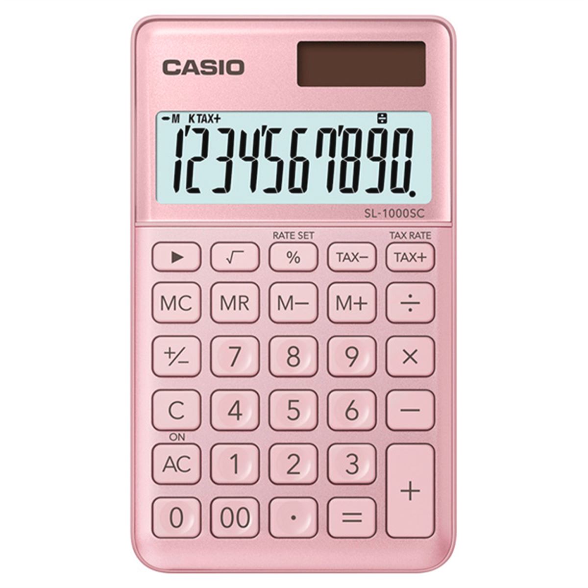 CASİO HESAP MAKİNESİ SL-1000SC-PK PEMBE 10 HANE 1