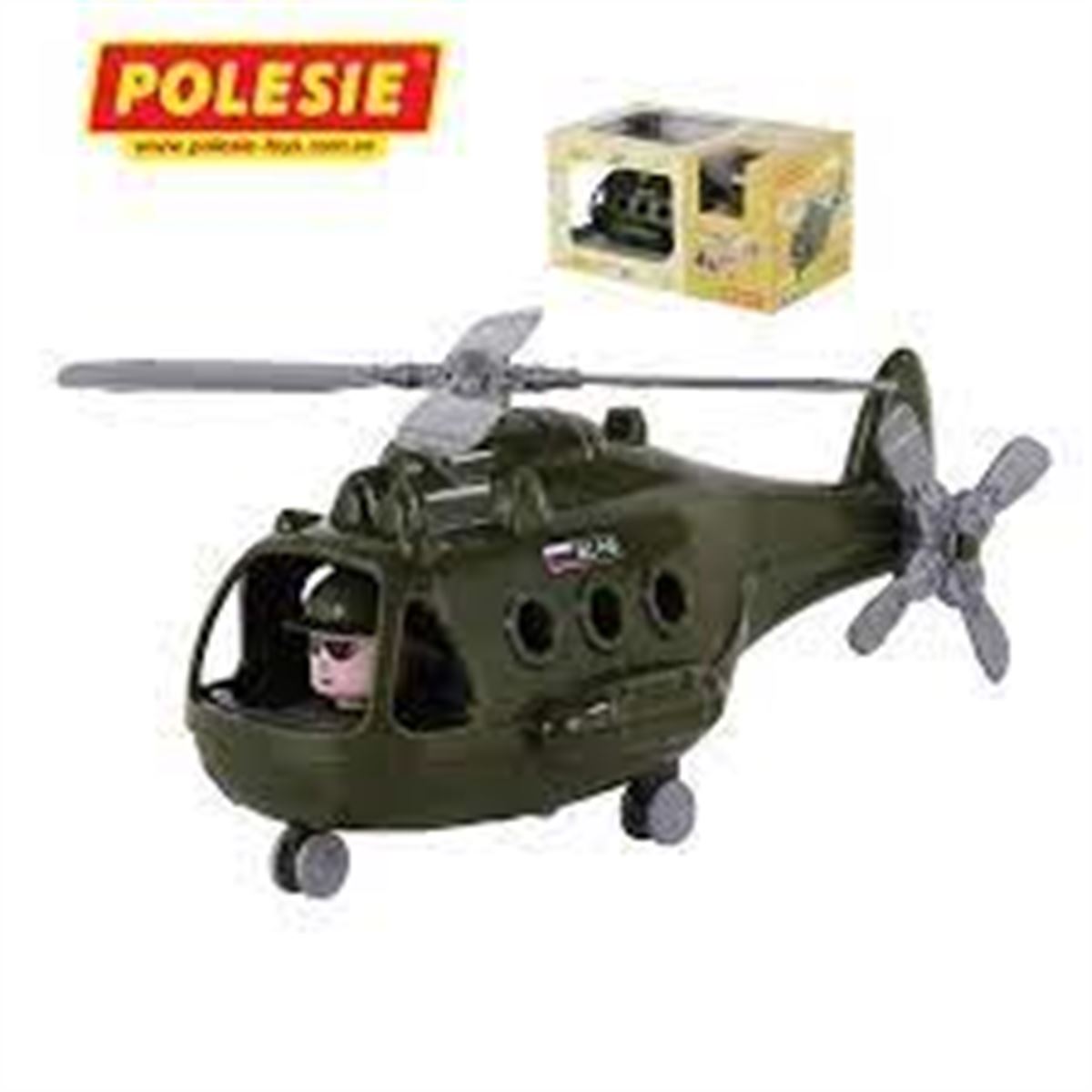 POLESIE OYUNCAK 68729 ASKERİ HELİKOPTER ALFA 1