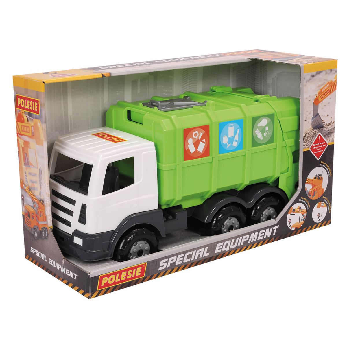 POLESİE GERİ DÖNÜŞÜM ARACI 84156 SPECİAL EQUIPMENT PLASTİK NO:2 1