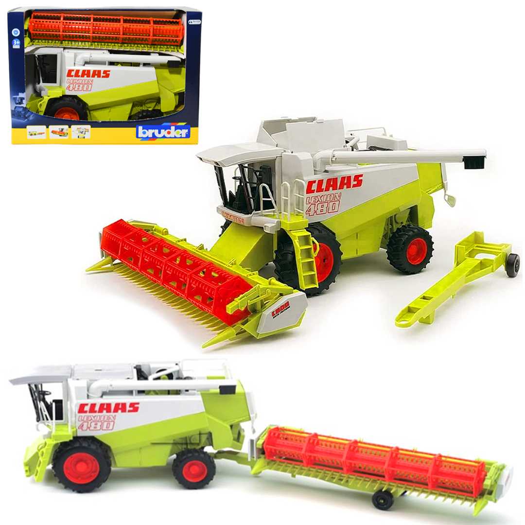 BRUDER BR02120 CLAAS LEXİON 480 BİÇERDÖVER 1:20 3+ 1