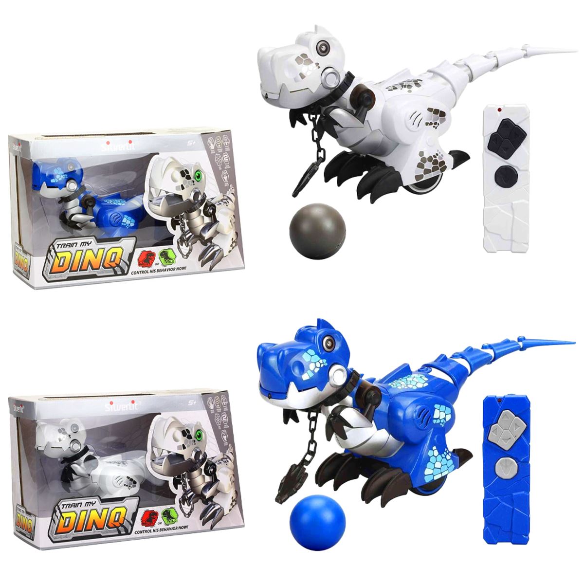 SİLVERLİT YCOO N FİRİENDS 88482 ROBOT TRAİN MY DİNO KUMANDALI 5+ 1