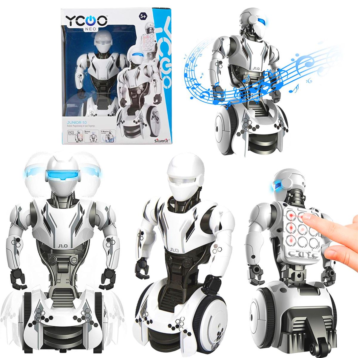 SİLVERLİT YCOO NEO ROBOT 88560 JUNİOR 1.0 SESLİ IŞIKLI 5+ 1