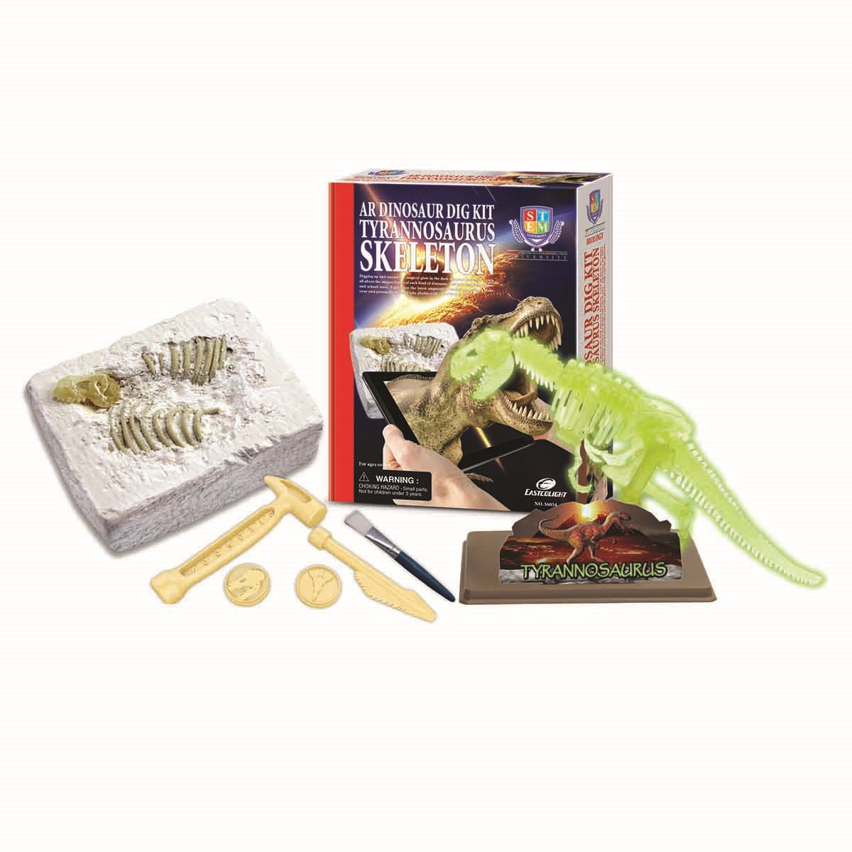 SUNMAN TYRANNOSAURUS SKELETON 36054 DİNOZOR KAZMA KİTİ 1
