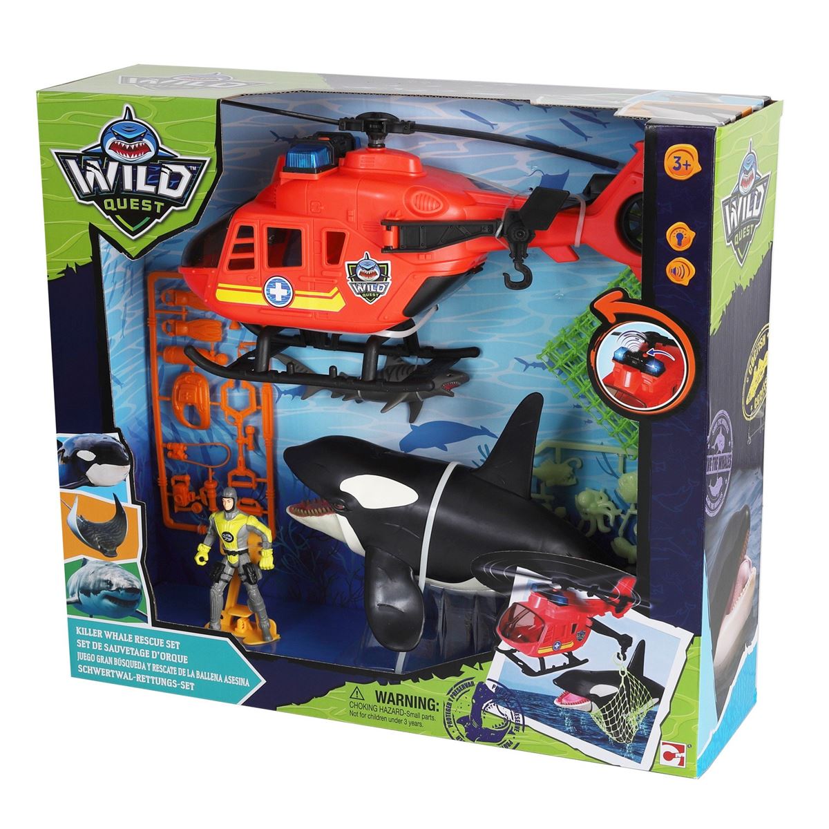 SUNMAN 549202 WİLD QUEST KILLEER WHALE RESCUE 1