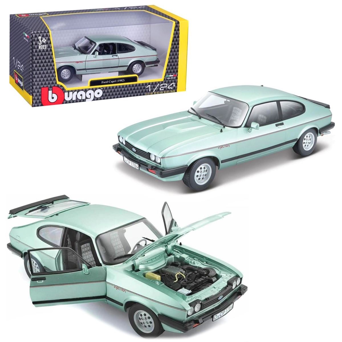SUNMAN BURAGO 21093 FORD CAPRİ 1982 1:24 3+ 1