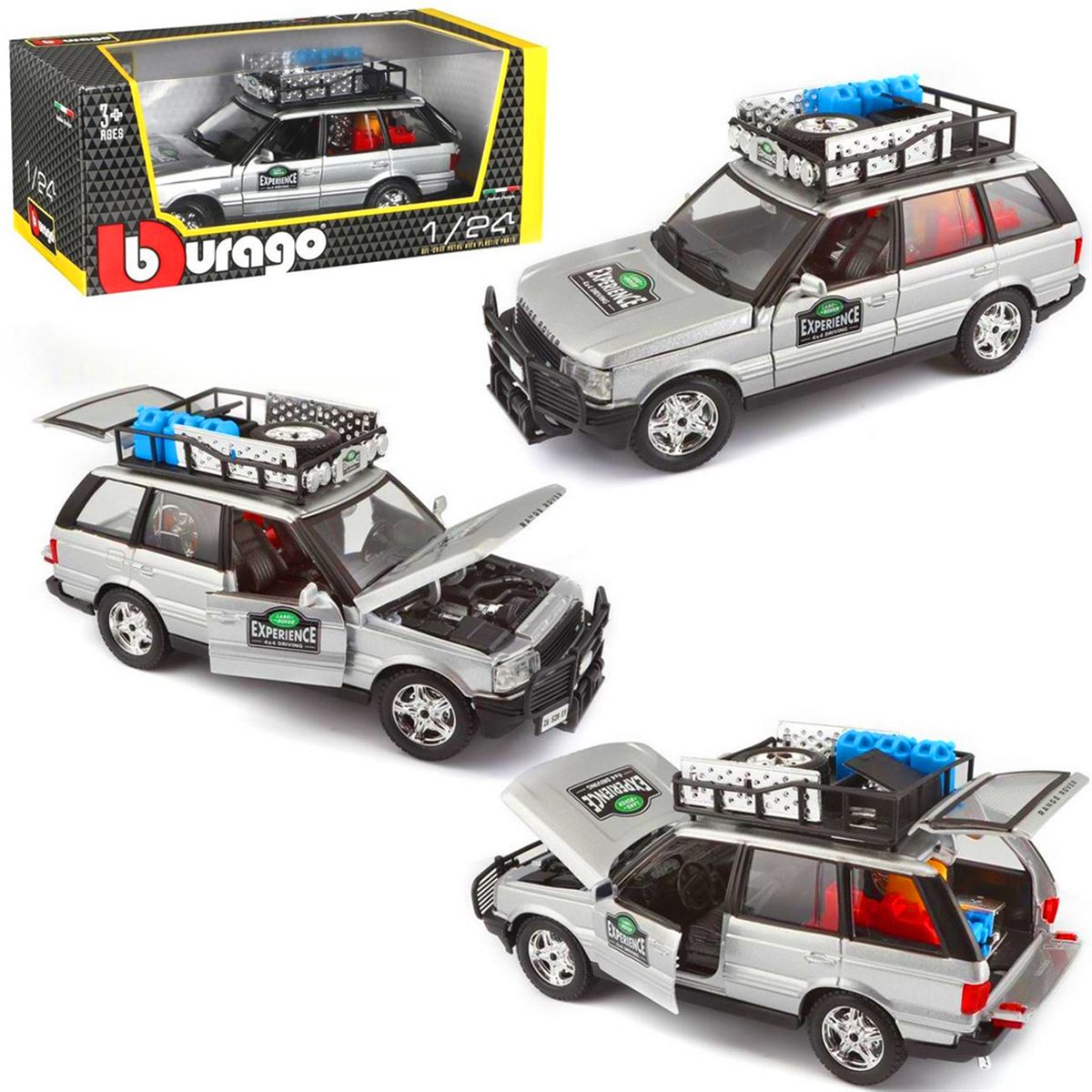 SUNMAN BURAGO METAL ARABA 22061 RANGE ROVER 1:24 3+ 1