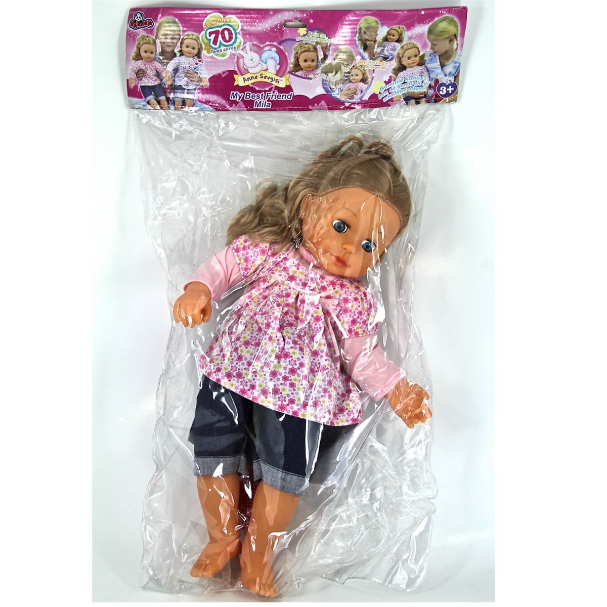 VARDEM KONUŞAN MİLA BEBEK 666 EN İYİ ARKADAŞIM PİLLİ 3+ 1