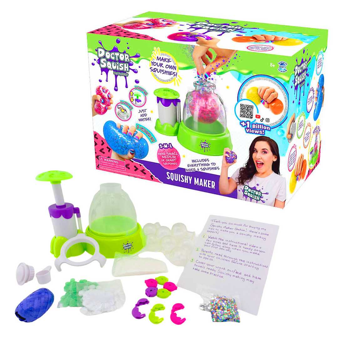 DOKTOR SQUİSH 38038 MAKER STATİON SİMLİ SQUİSHY YAPIM SETİ 8+ 1