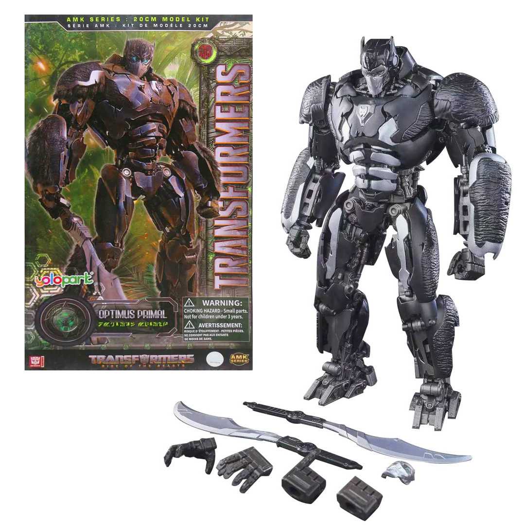 BAŞEL TRANSFORMERS RİSE OF THE BEASTS AMK SERİES OPTİMUS PRİMAL MODEL KİT 20 CM 8+ 1