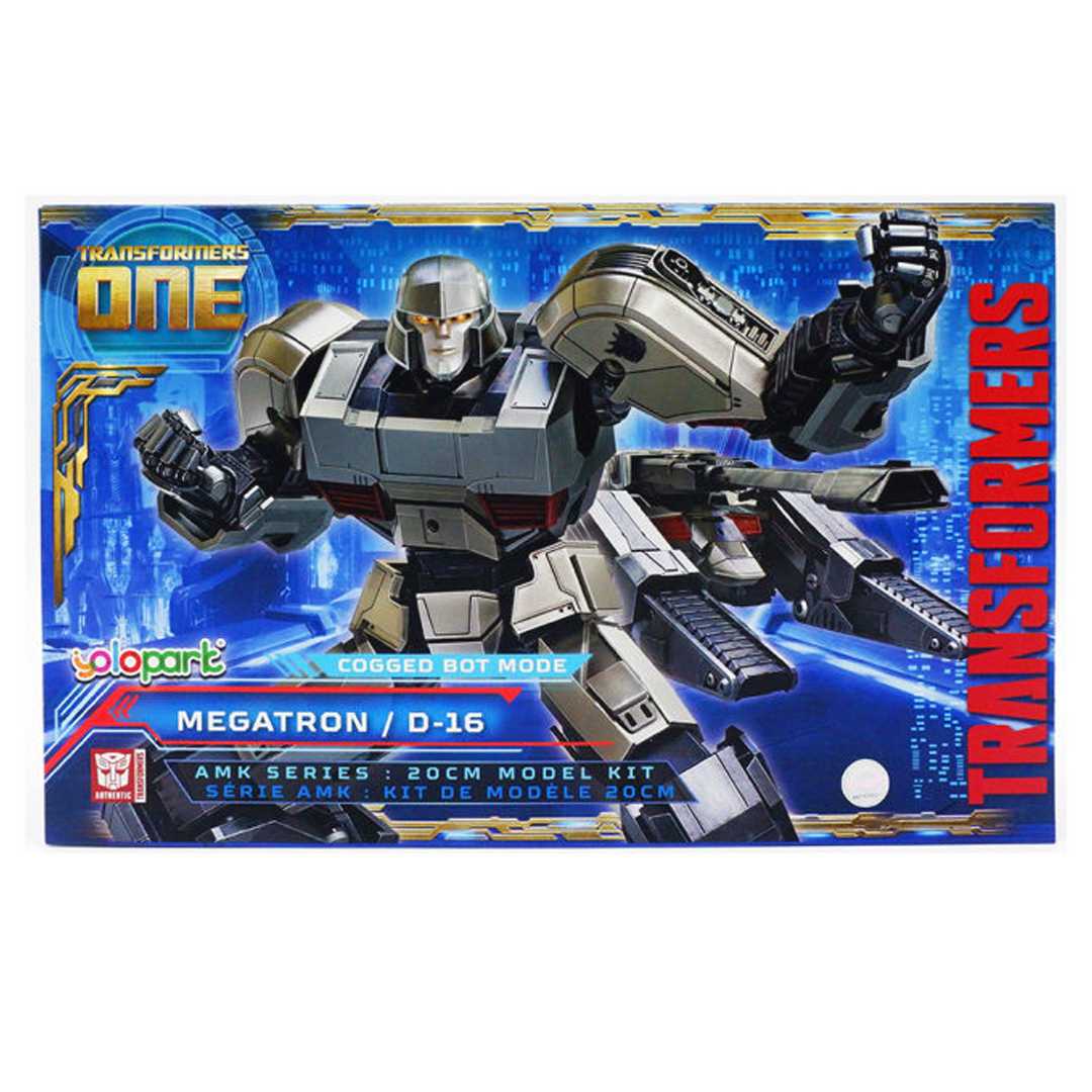 BAŞEL TRANSFORMERS TF ONE AMK SERİES MEGATRON D-16 COGGED BOT MODE MODEL KİT 20 CM 8+ 1