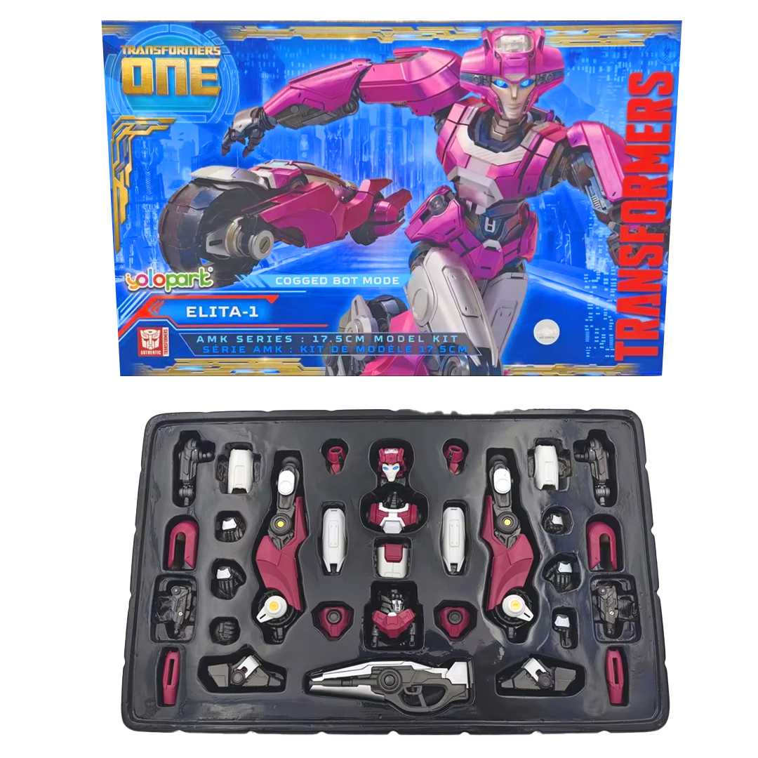 BAŞEL TRANSFORMERS TF ONE AMK SERİES ELİTA-1 COGGED BOT MODE MODEL KİT 17.5 CM 8+ 1