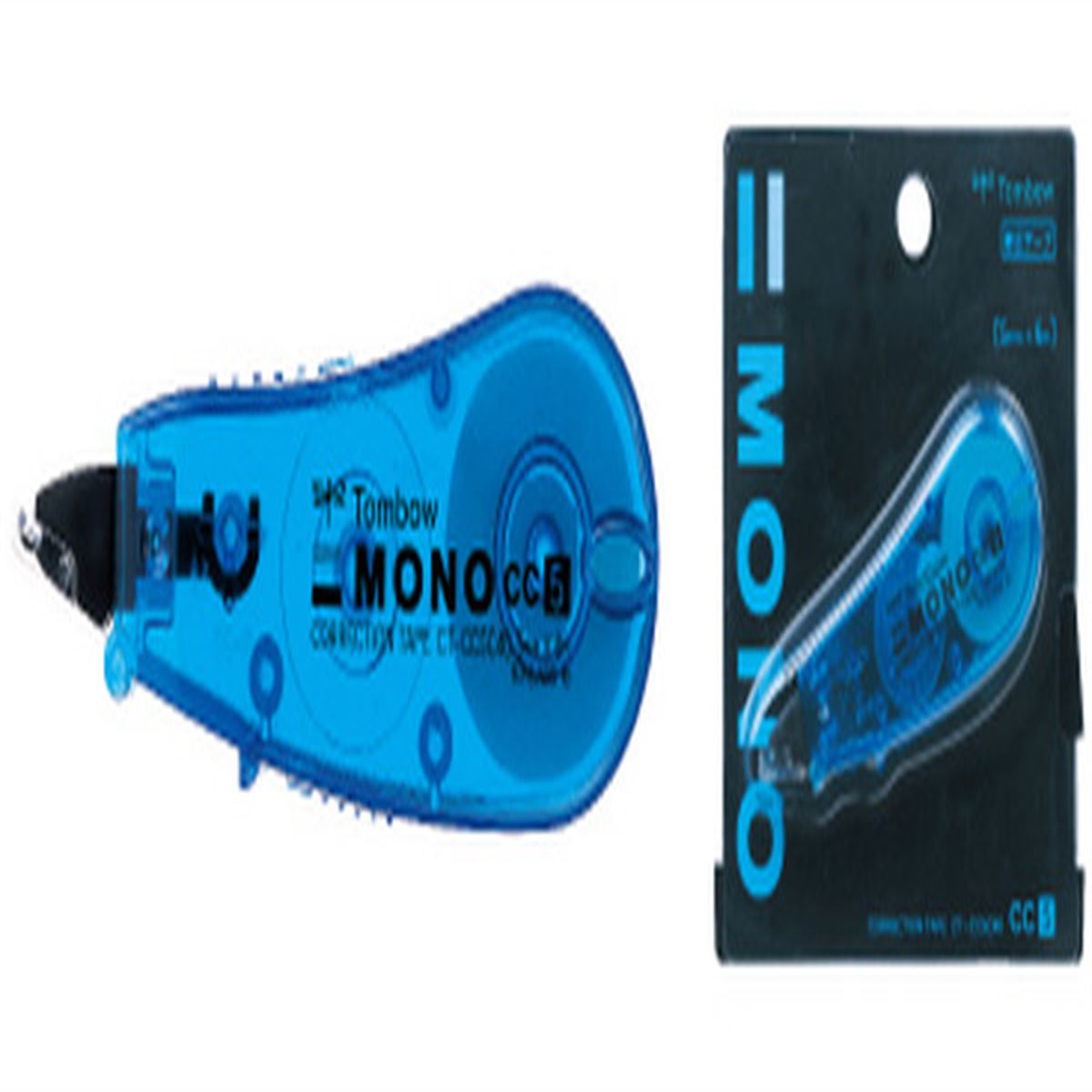 TOMBOW MONO ŞERİT SİLİCİ MİNİ 5MM X 6M ŞEFFAF MAVİ 10 LU CT-CC5C40 1