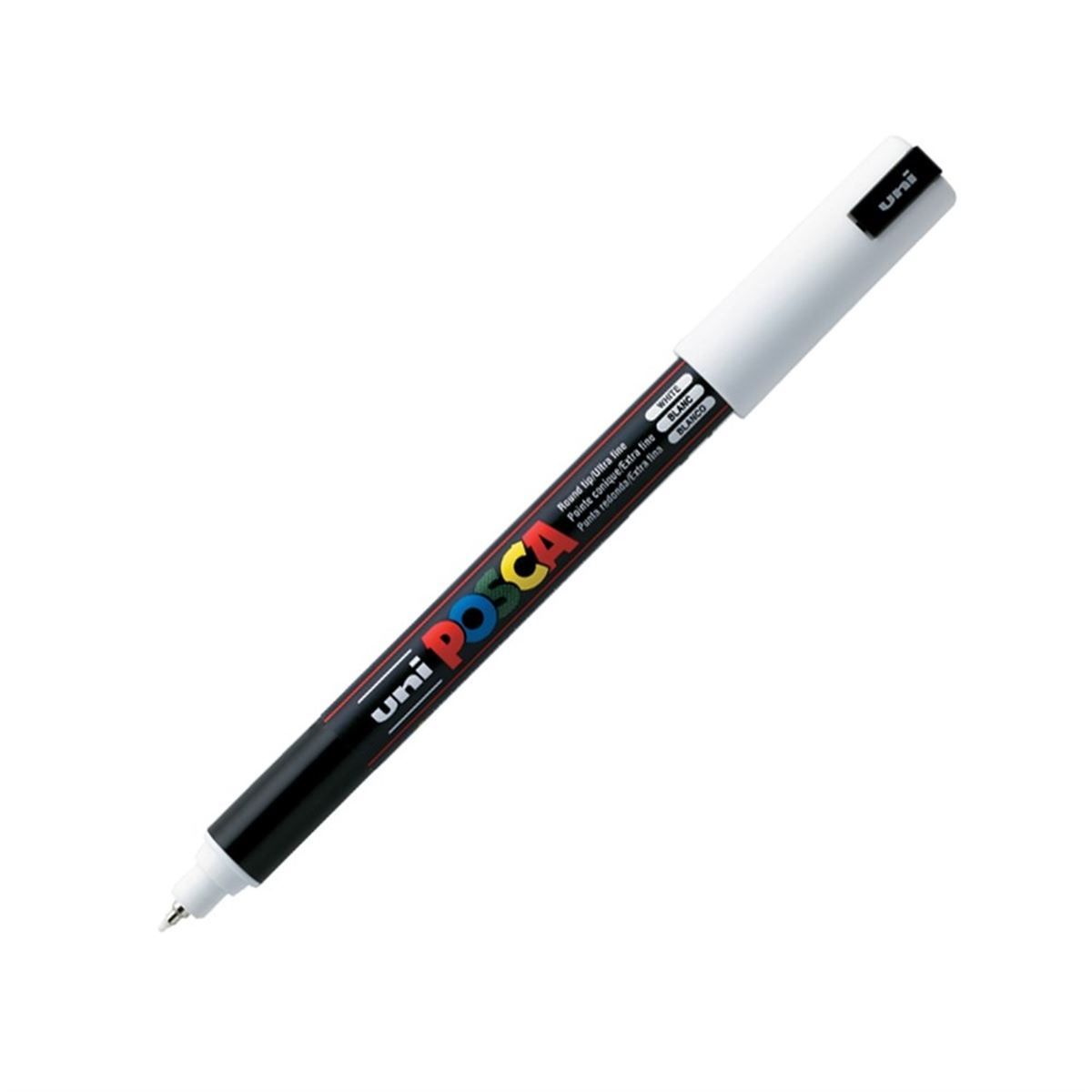 UNİ POSTER MARKÖRÜ POSCA PC-1MR 07 BEYAZ 6 LI 1