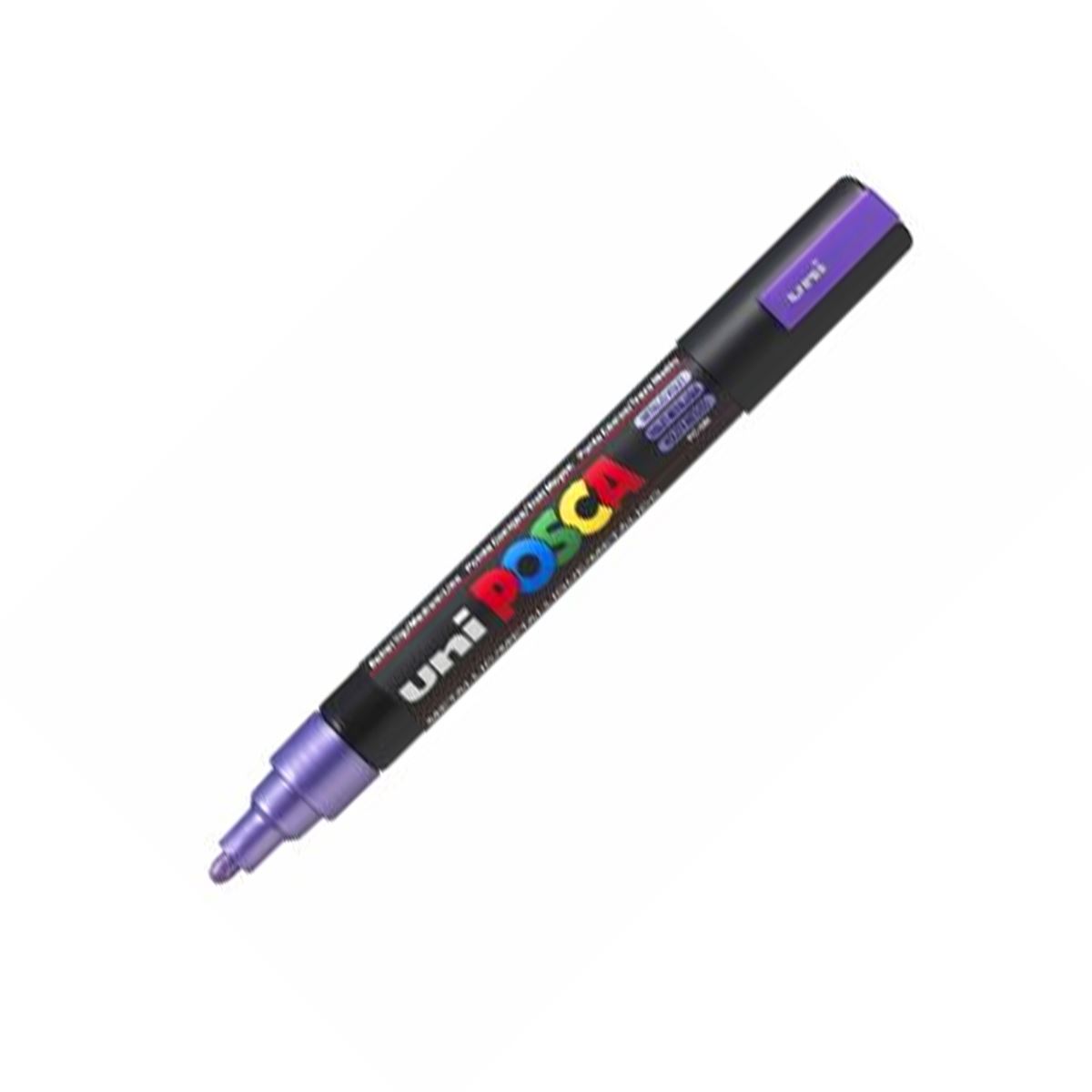 UNİ POSTER MARKÖRÜ POSCA PC-5M 1.8-2.5 METALİK MOR 6 LI 1