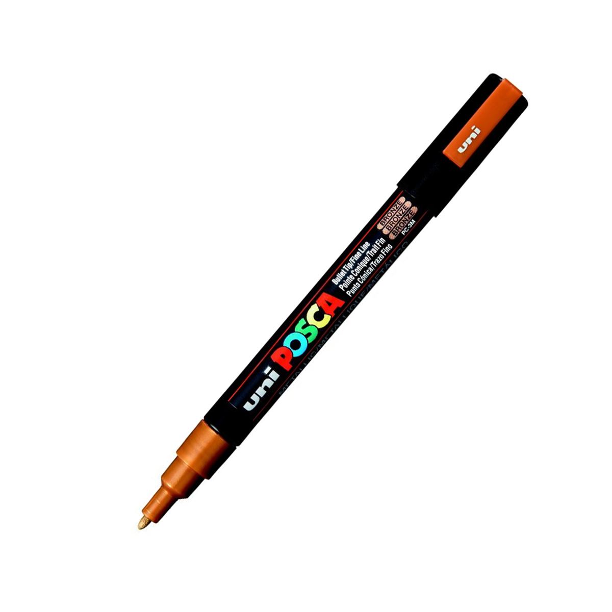 UNİ POSTER MARKÖRÜ POSCA PC-3M 09-1.3 BRONZ 6 LI 1