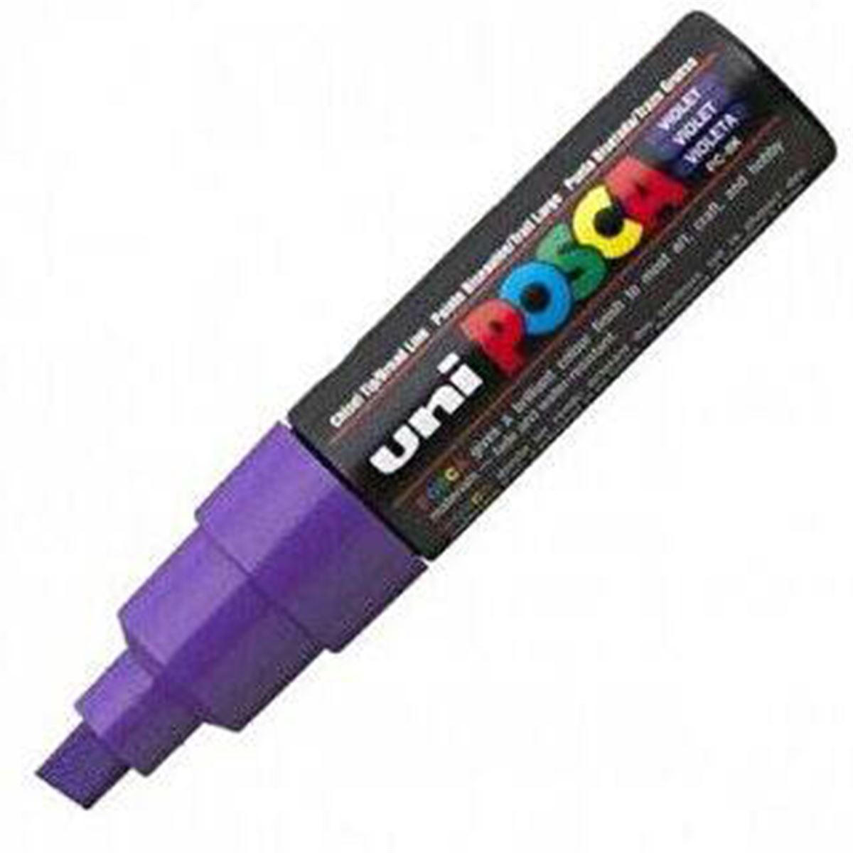 UNİ POSTER MARKÖRÜ POSCA PC-8K 8.0 MOR 6 LI 1