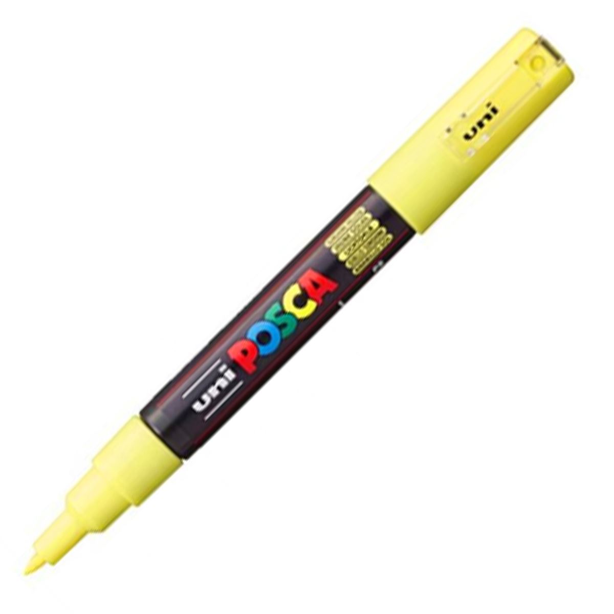 UNİ POSTER MARKÖRÜ POSCA PC-1M 07 GÜNEŞ SARISI 6 LI 1