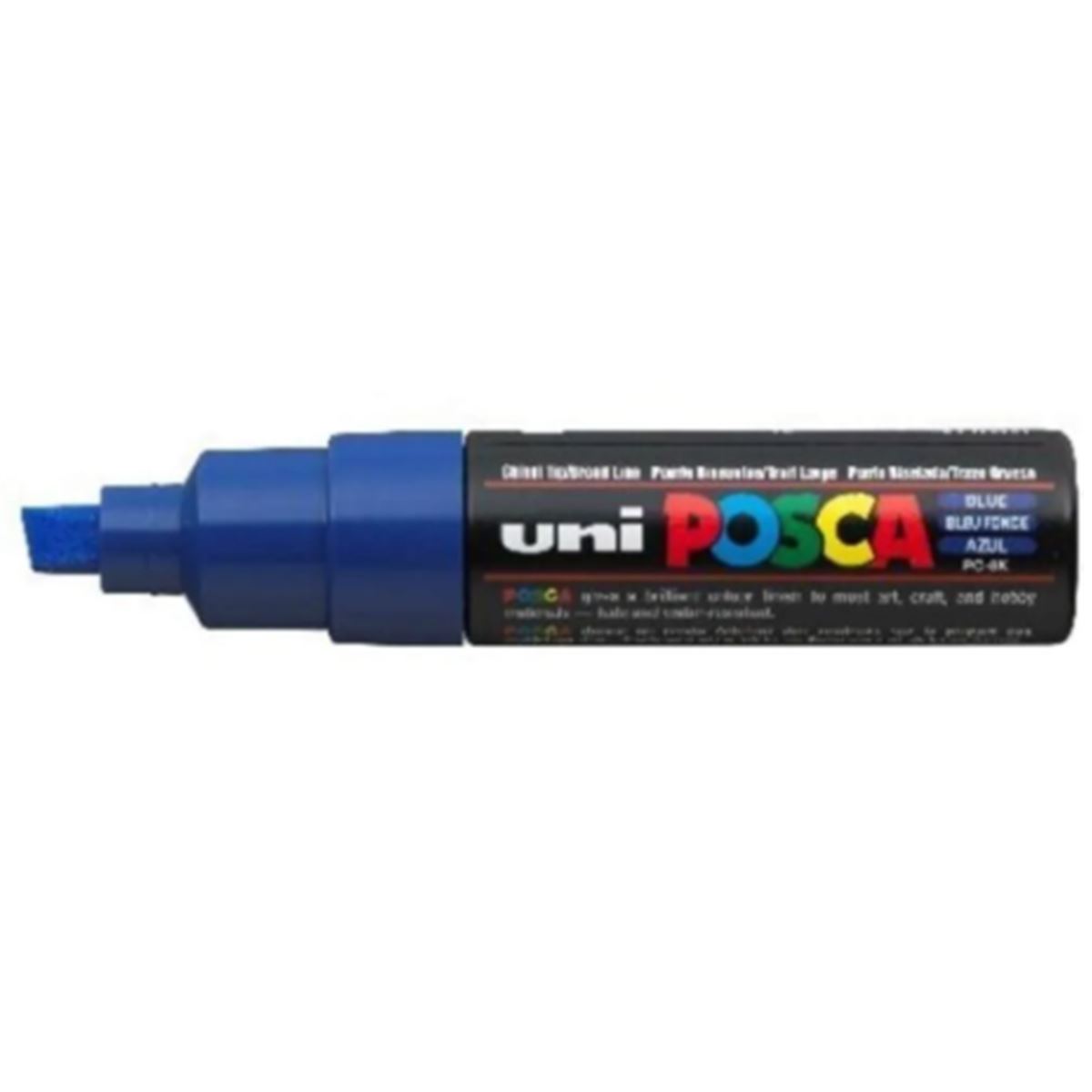 UNİ POSTER MARKÖRÜ POSCA PC-8K 8.0 MAVİ 6 LI 1