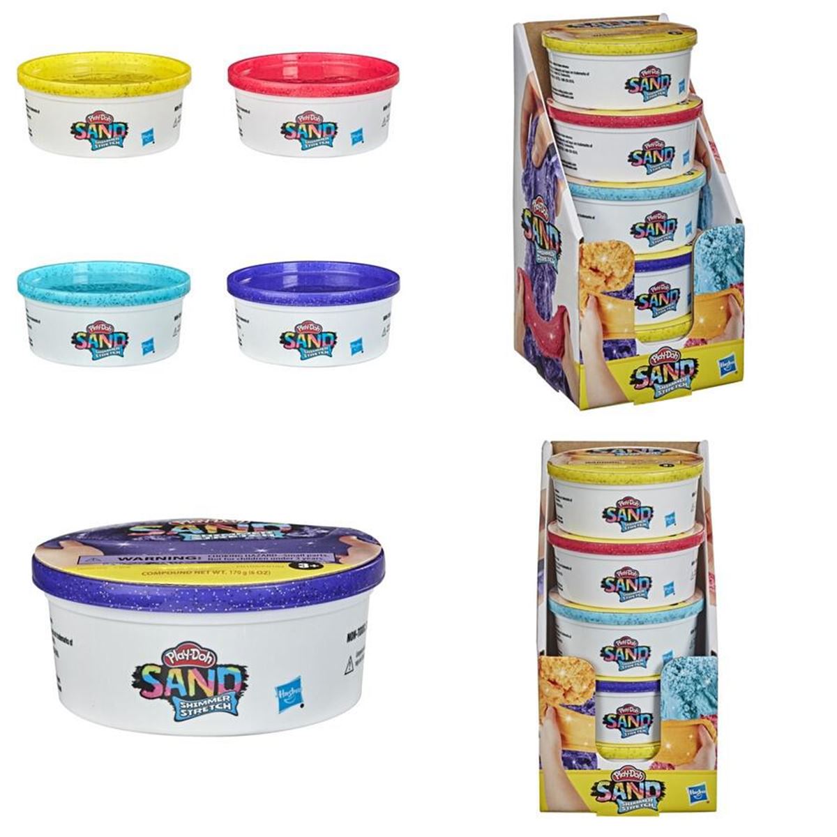 PLAYDOH F0102 SAND SHİMMER STRETCH 1